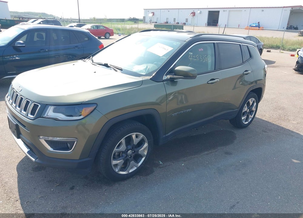 2018 JEEP COMPASS LIMITED 4X4 VIN: 3C4NJDCB4JT344832