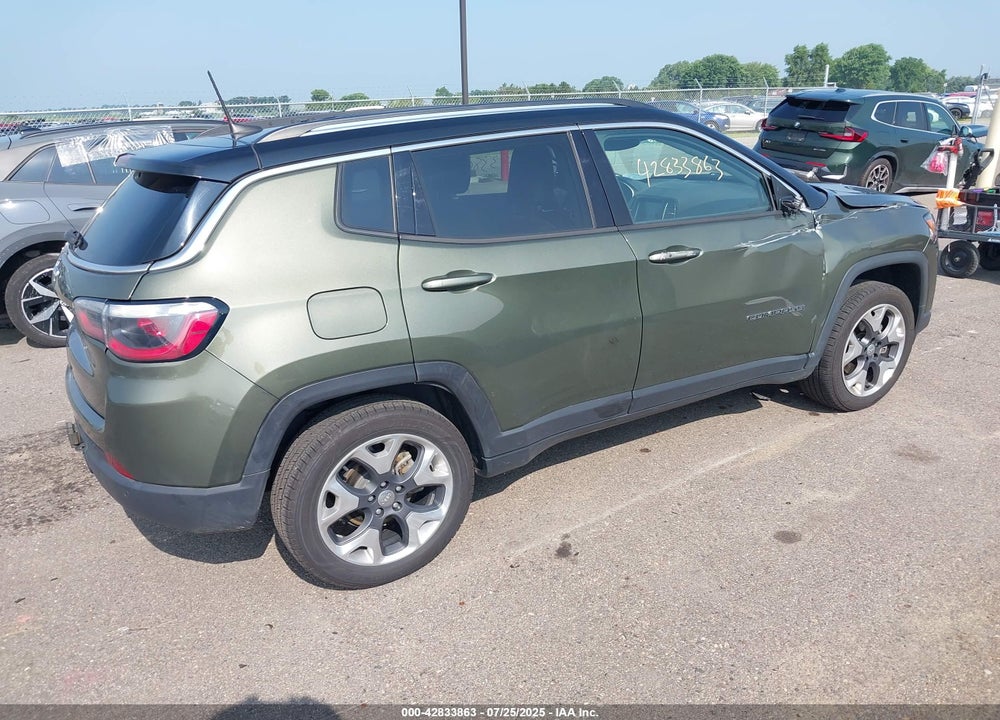 2018 JEEP COMPASS LIMITED 4X4 VIN: 3C4NJDCB4JT344832