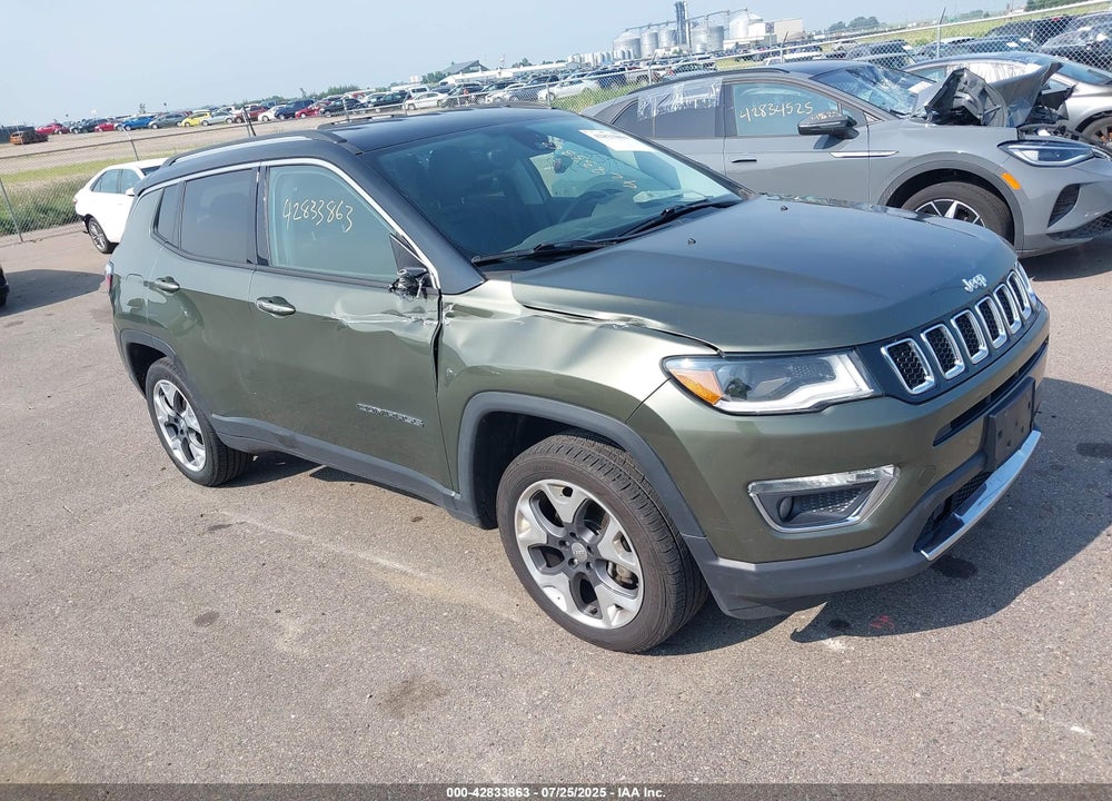 2018 JEEP COMPASS LIMITED 4X4 VIN: 3C4NJDCB4JT344832