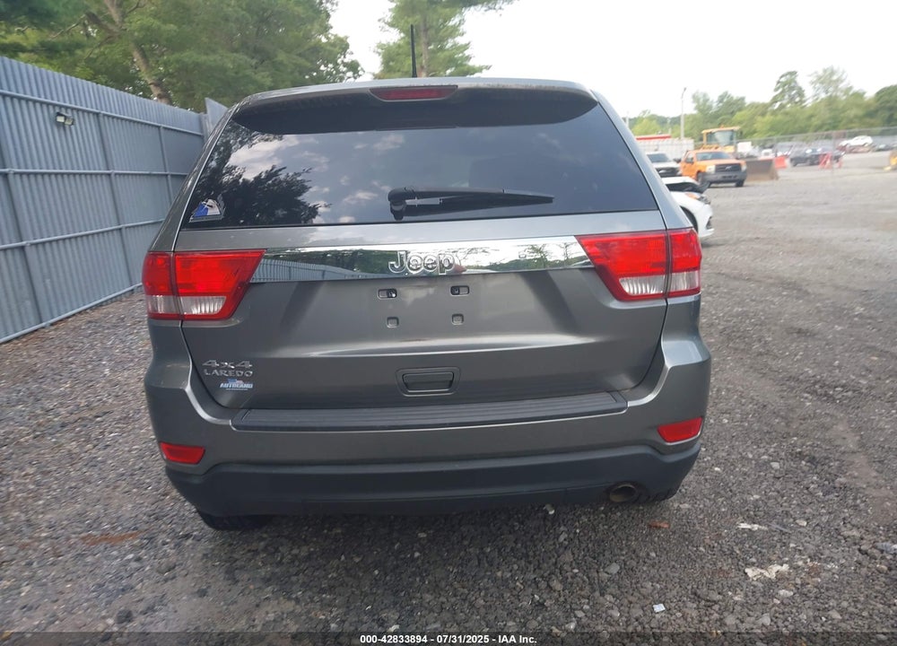 2012 JEEP GRAND CHEROKEE VIN: 1C4RJFAG5CC288099