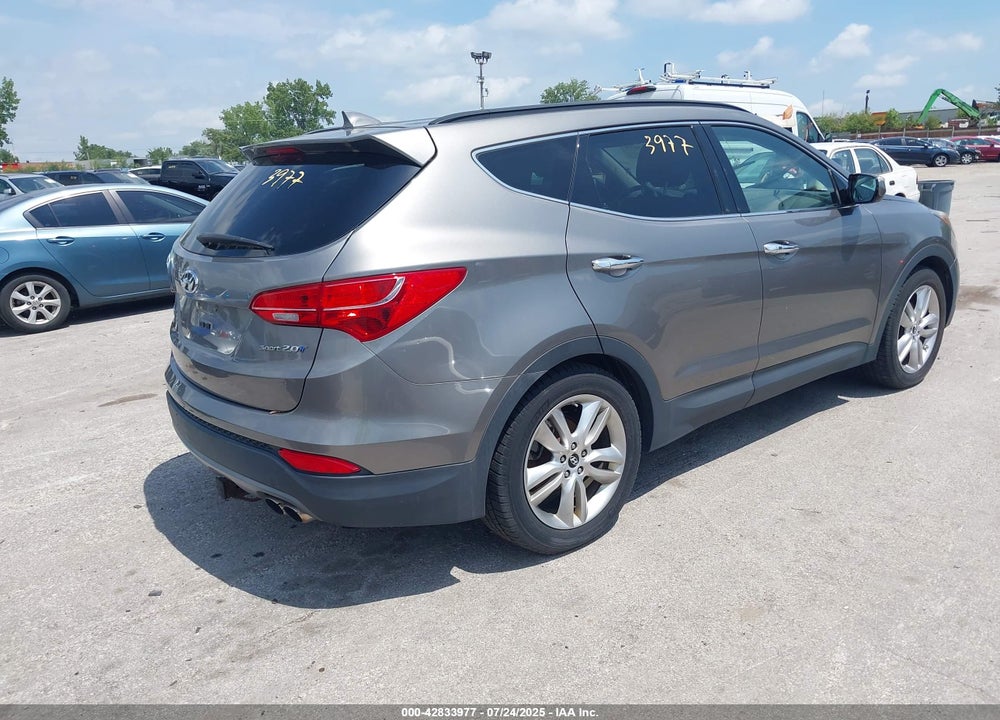 2013 HYUNDAI SANTA FE VIN: 5XYZU3LAXDG033458