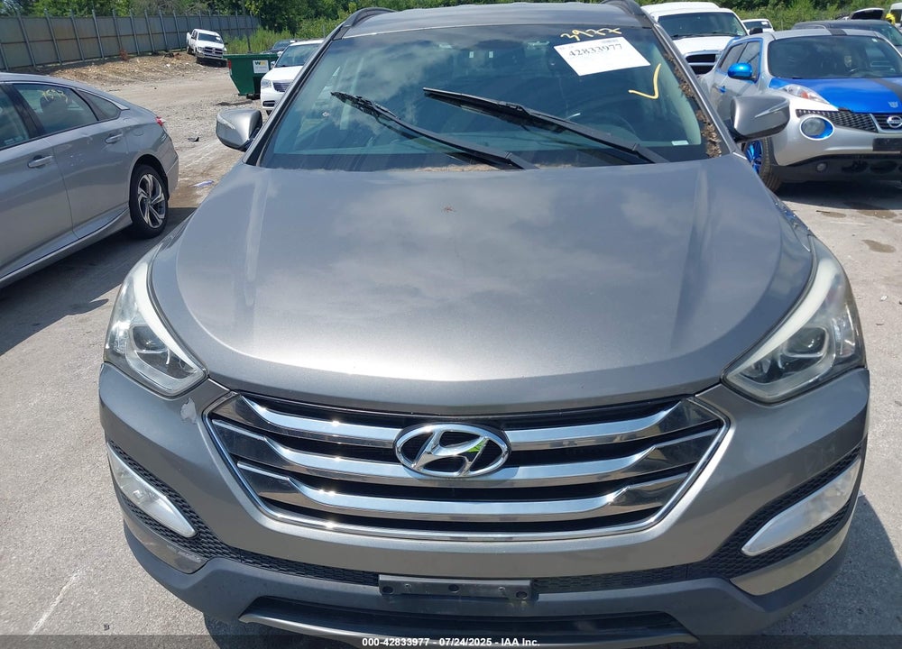 2013 HYUNDAI SANTA FE VIN: 5XYZU3LAXDG033458
