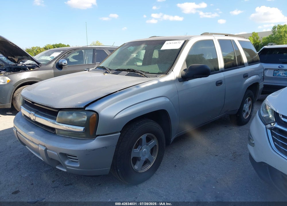 2004 CHEVROLET TRAILBLAZER VIN: 1GNDS13S642148721