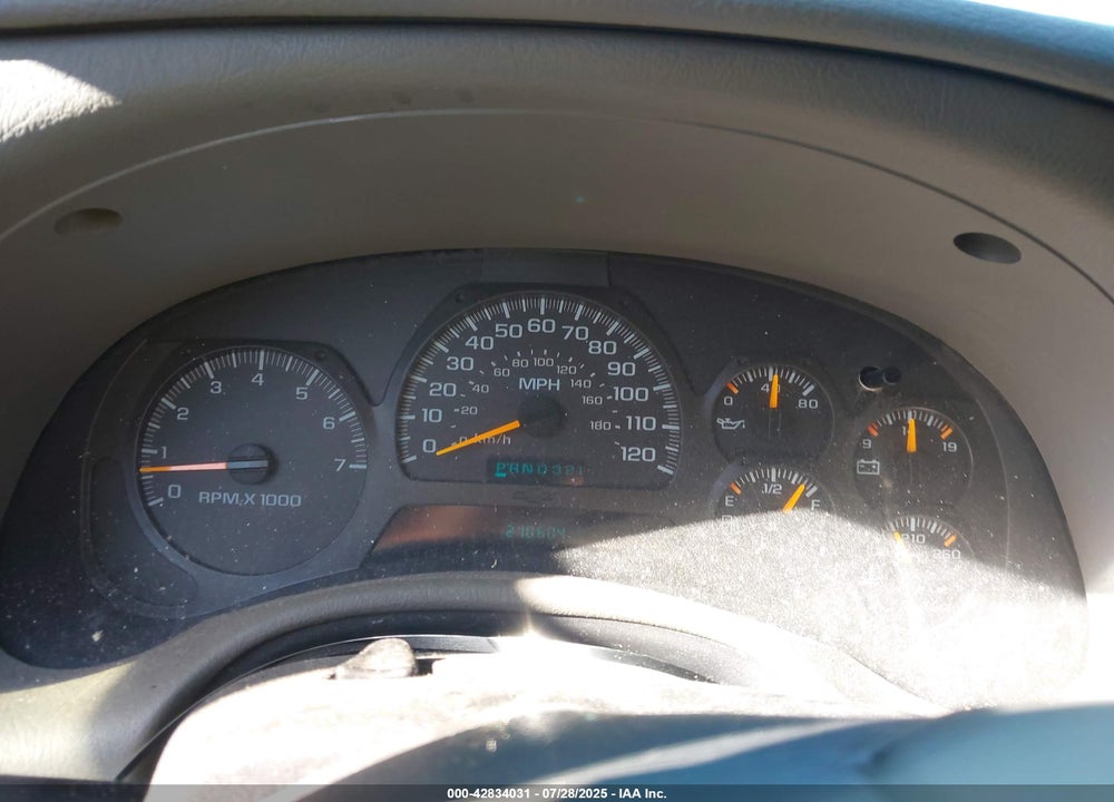 2004 CHEVROLET TRAILBLAZER VIN: 1GNDS13S642148721
