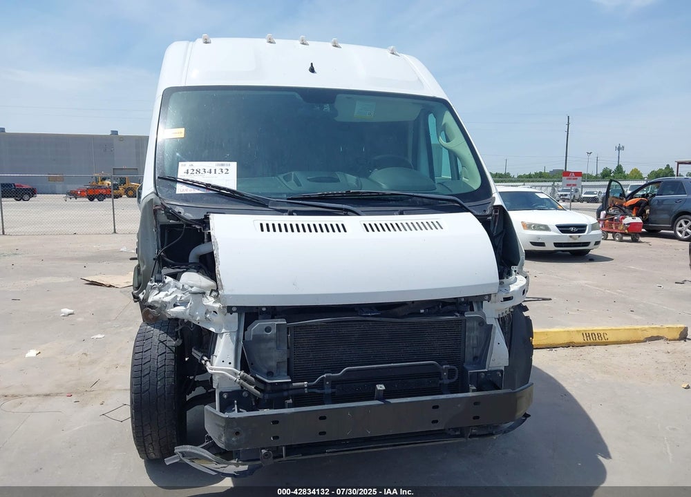 2021 RAM PROMASTER 3500 CARGO VAN HIGH ROOF 159 WB EXT VIN: 3C6MRVJG9ME572754