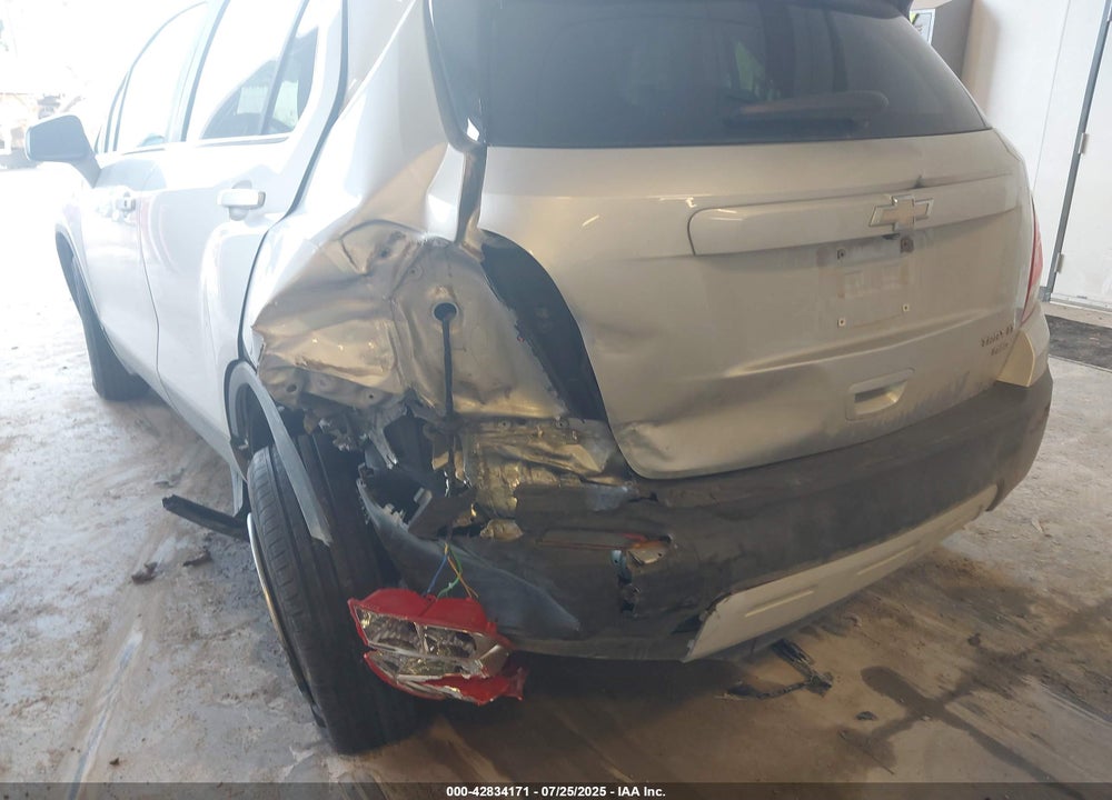 2016 CHEVROLET TRAX VIN: 3GNCJPSB7GL144537
