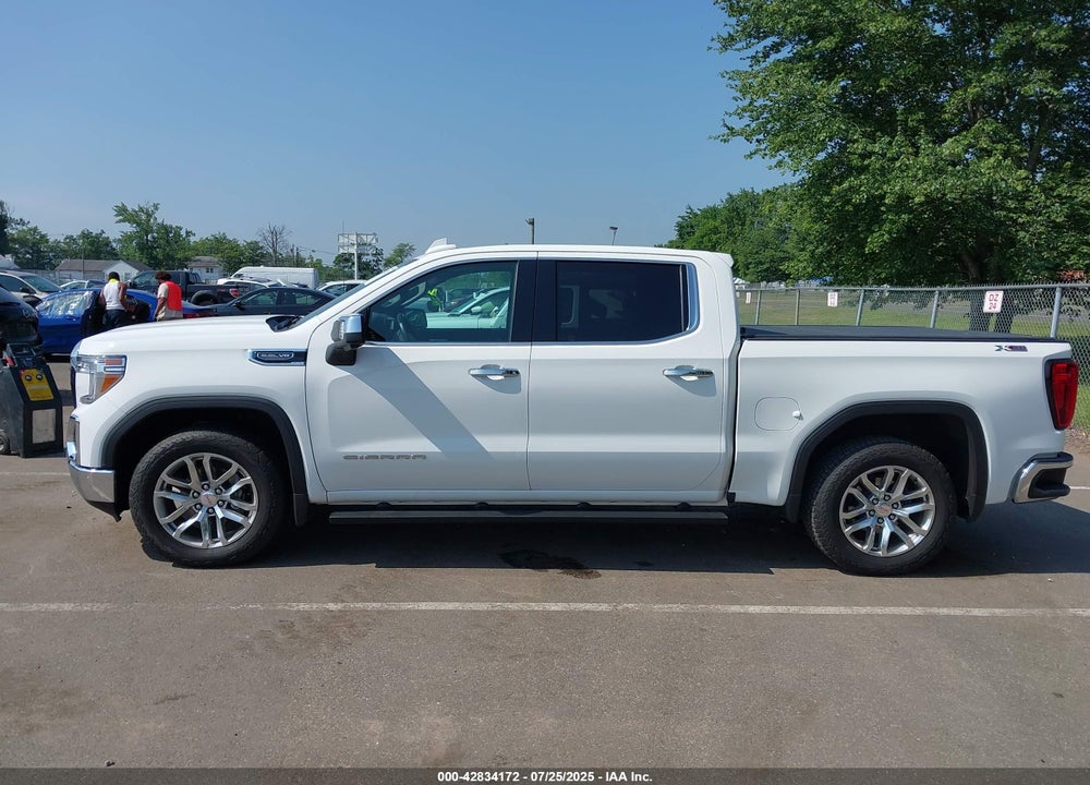 2021 GMC SIERRA 1500 4WD SHORT BOX SLT VIN: 3GTU9DED3MG357989