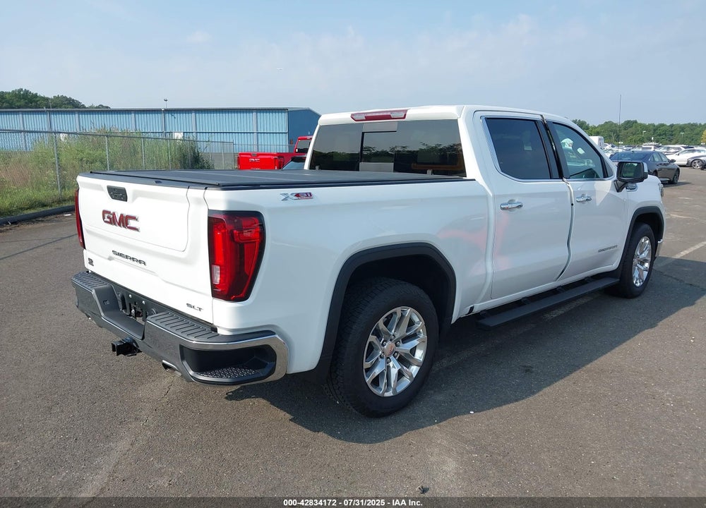 2021 GMC SIERRA 1500 4WD SHORT BOX SLT VIN: 3GTU9DED3MG357989