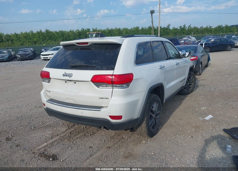 2017 JEEP GRAND CHEROKEE VIN: 1C4RJFBG0HC803063