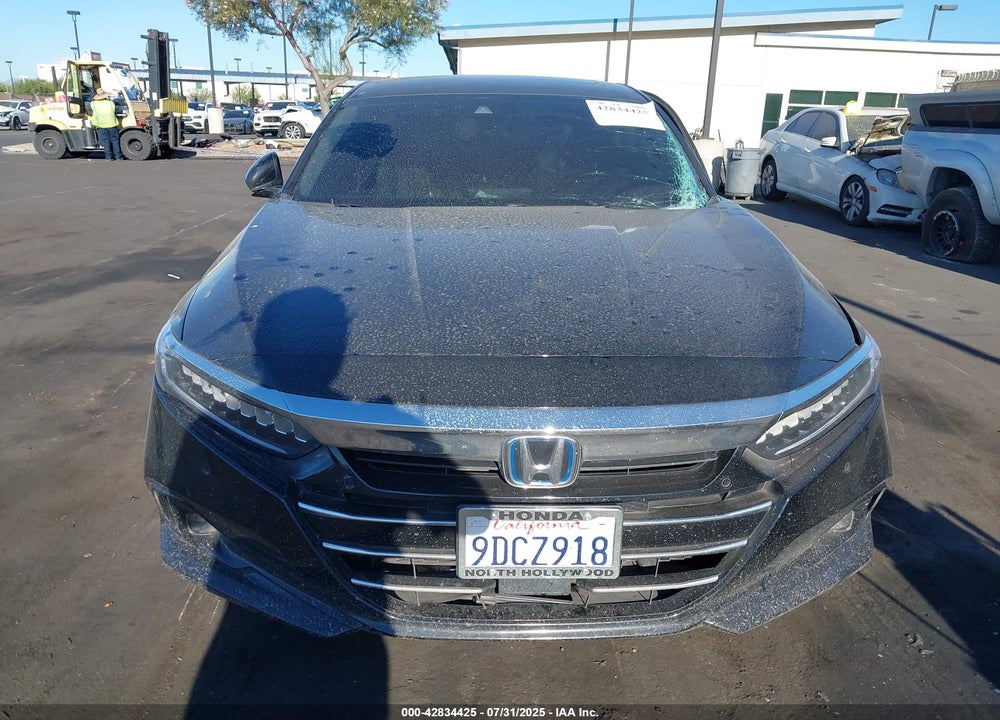 2022 HONDA ACCORD HYBRID TOURING VIN: 1HGCV3F96NA026644