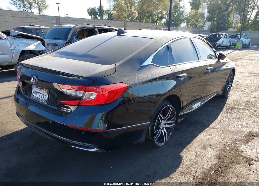 2022 HONDA ACCORD HYBRID TOURING VIN: 1HGCV3F96NA026644