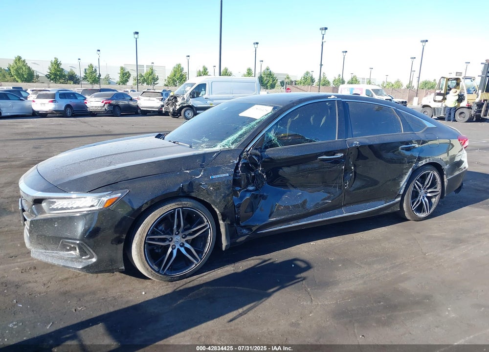2022 HONDA ACCORD HYBRID TOURING VIN: 1HGCV3F96NA026644