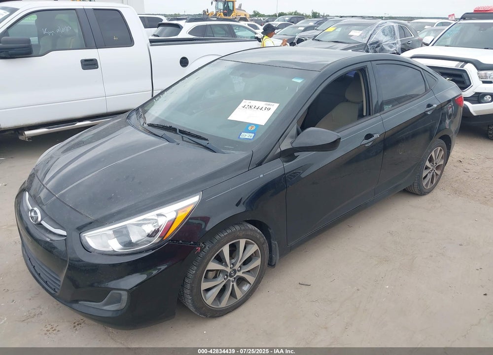 2017 HYUNDAI ACCENT VIN: KMHCT4AE0HU281481