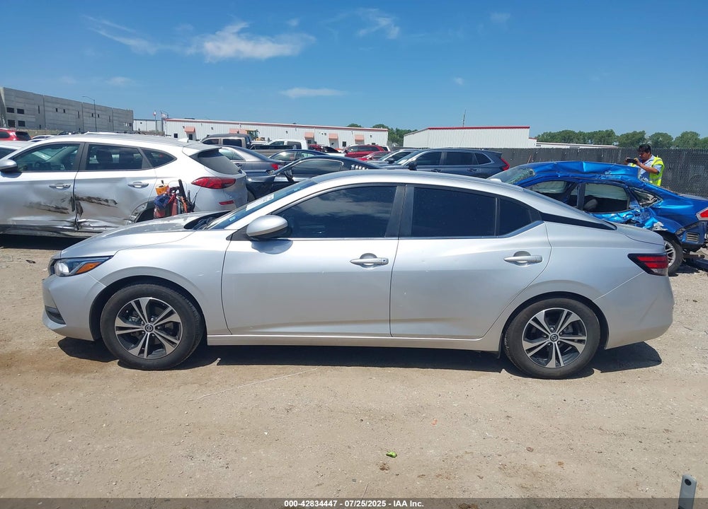 2022 NISSAN SENTRA VIN: 3N1AB8CV5NY241833