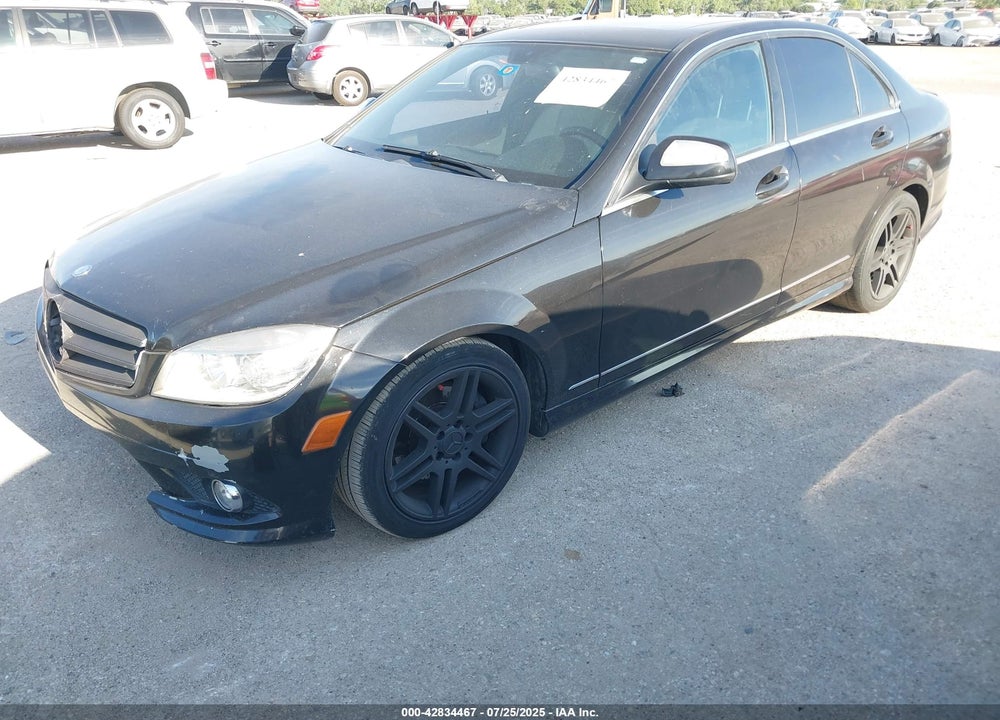 2009 MERCEDES-BENZ C CLASS VIN: WDDGF56X79R057390