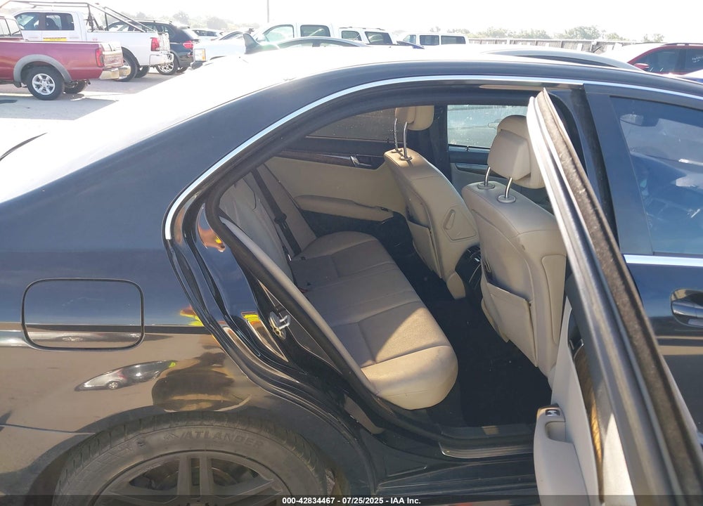 2009 MERCEDES-BENZ C CLASS VIN: WDDGF56X79R057390