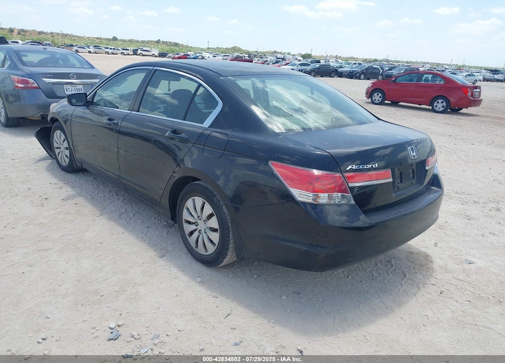 2012 HONDA ACCORD VIN: 1HGCP2F37CA022261