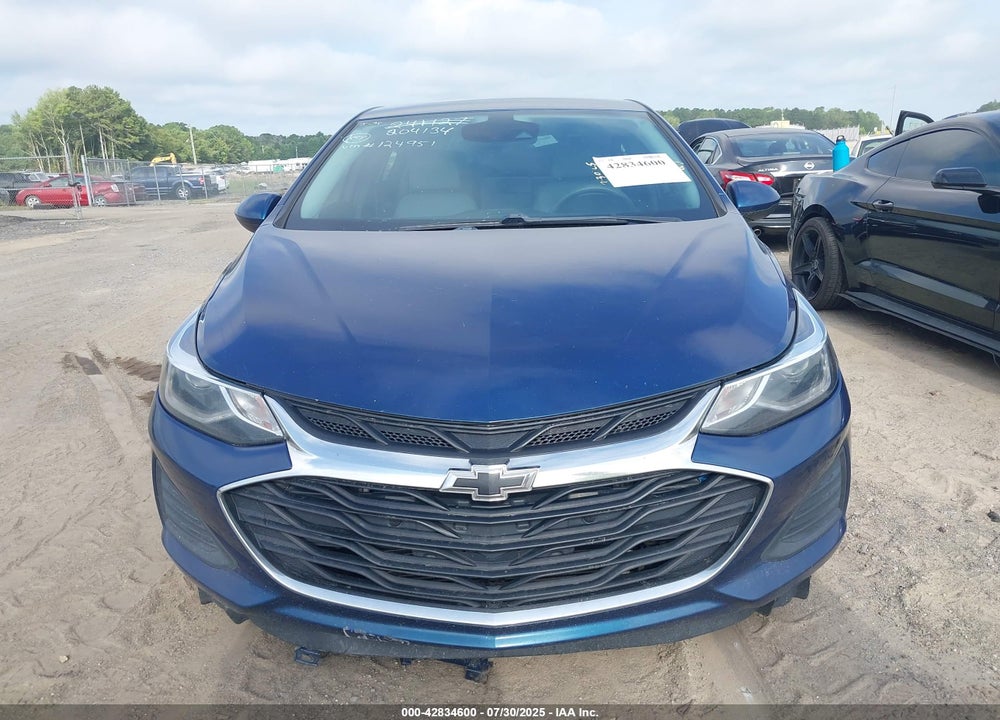 2019 CHEVROLET CRUZE VIN: 1G1BE5SMXK7124951