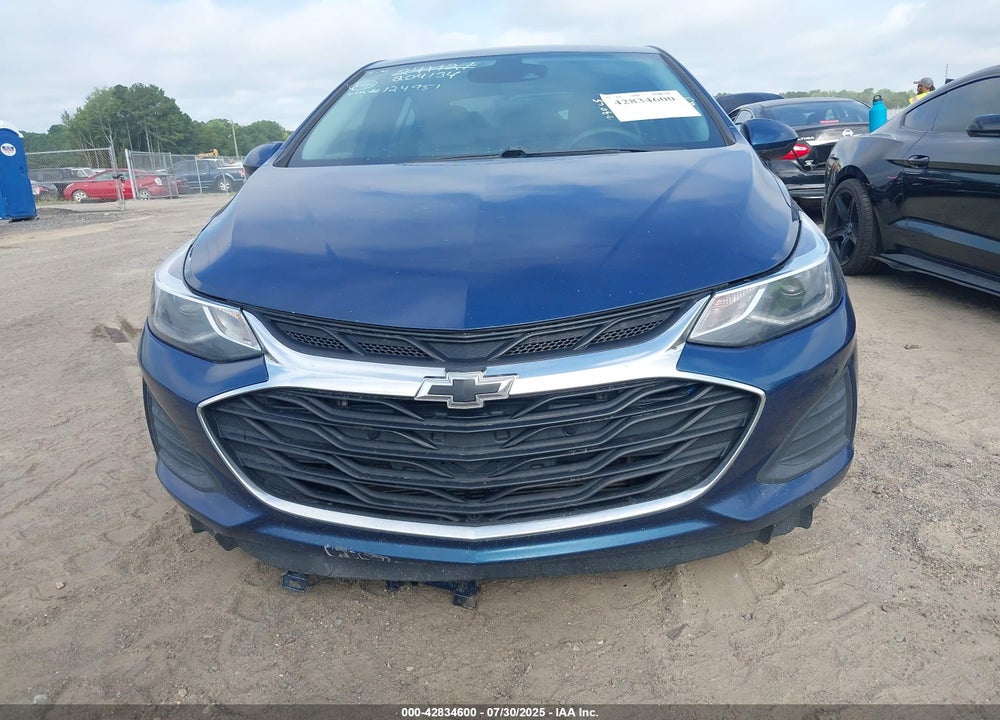 2019 CHEVROLET CRUZE VIN: 1G1BE5SMXK7124951