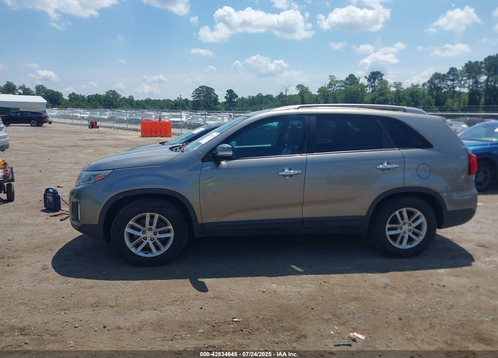 2015 KIA SORENTO VIN: 5XYKTCA64FG640624