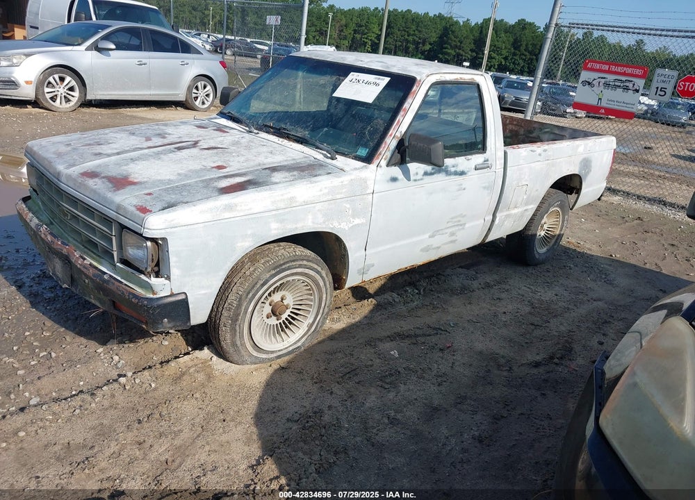1988 CHEVROLET S TRUCK S10 VIN: 1GCBS14E0J2250990