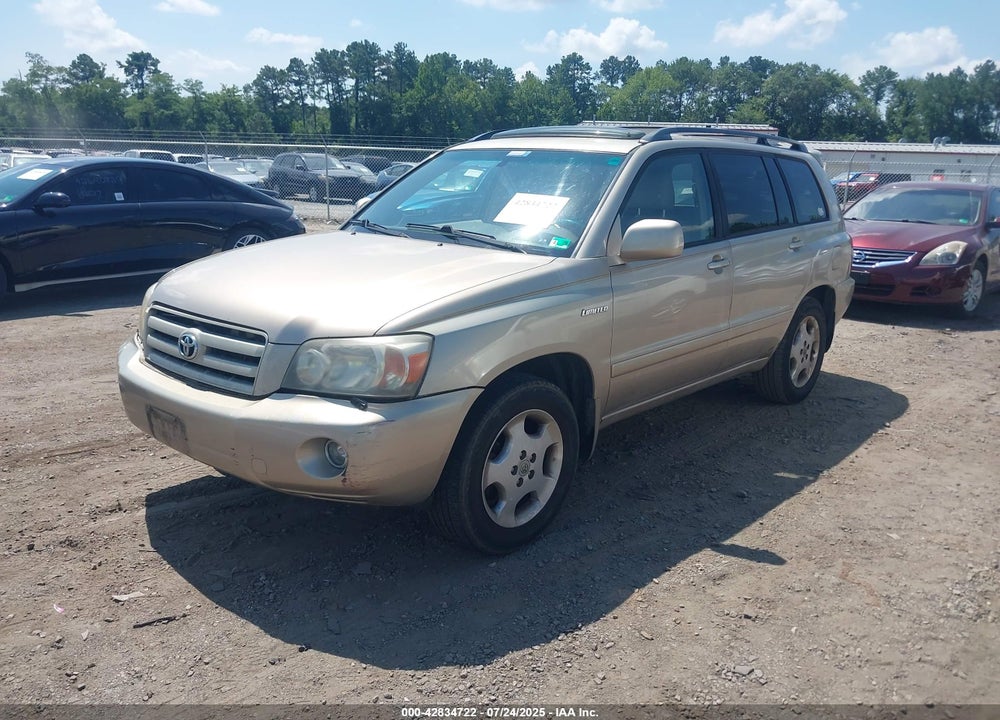 2006 TOYOTA HIGHLANDER VIN: JTEDP21A660107350