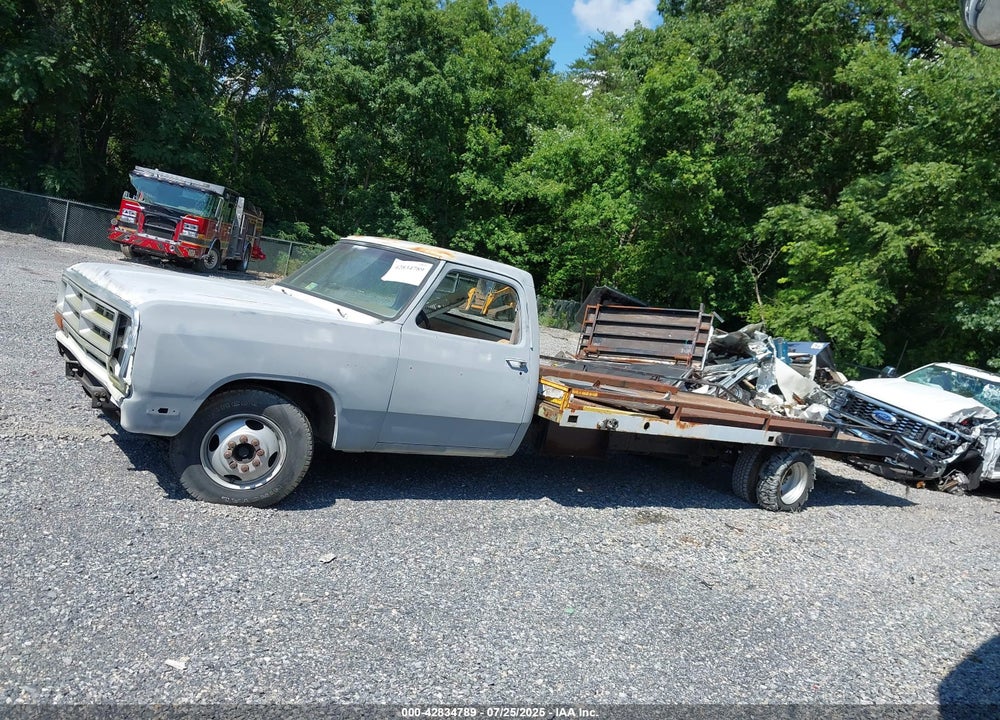 1985 DODGE D-SERIES VIN: 1B6MD34W6FS572147