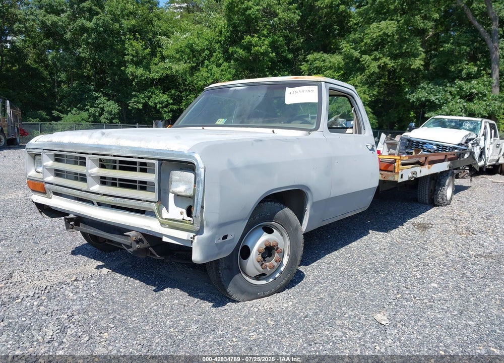 1985 DODGE D-SERIES VIN: 1B6MD34W6FS572147