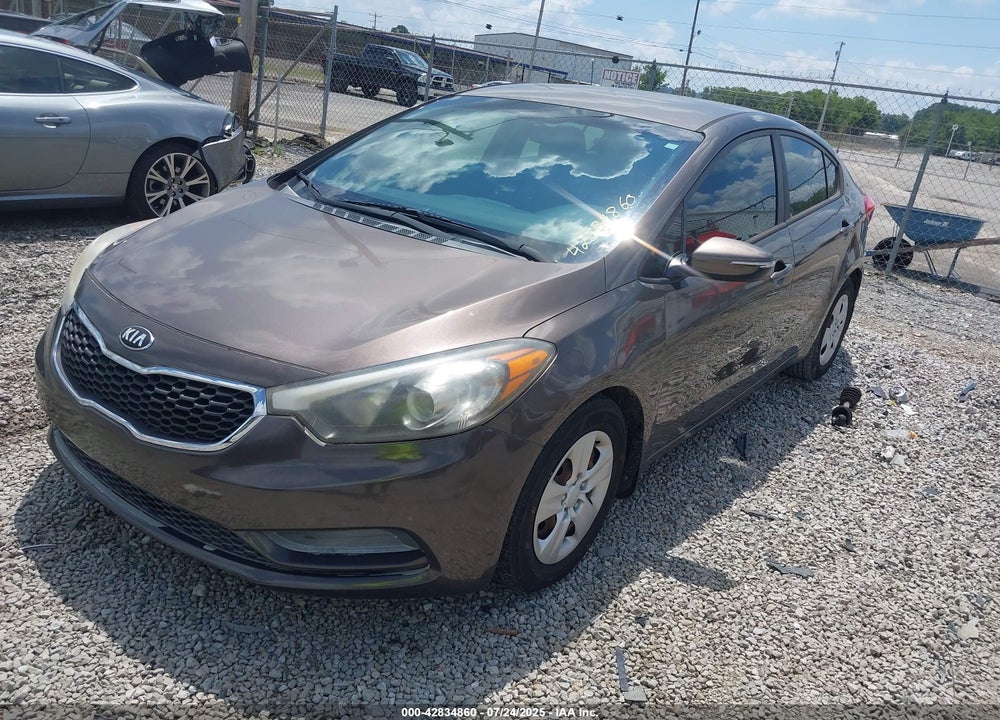 2015 KIA FORTE VIN: KNAFX4A61F5284358