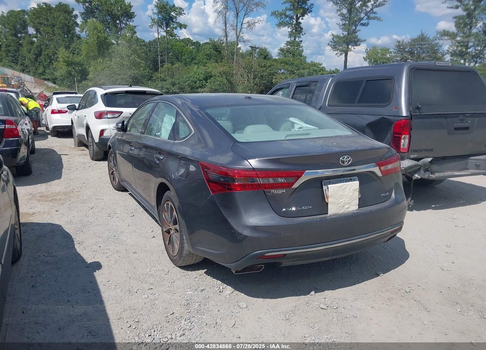 2016 TOYOTA AVALON VIN: 4T1BK1EBXGU197552