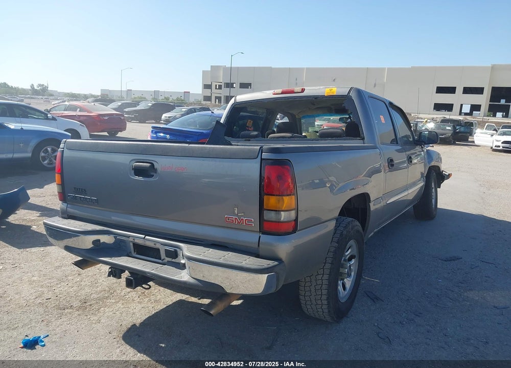 2007 GMC SIERRA 1500 CLASSIC SL VIN: 2GTEC13VX71178717
