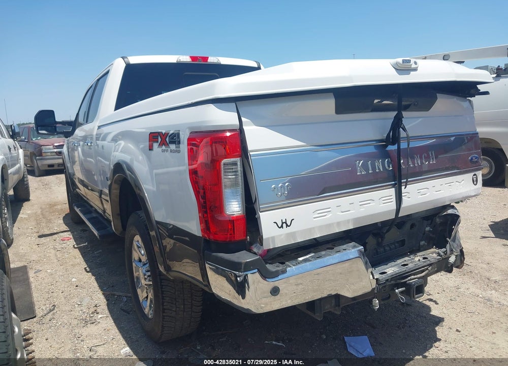 2017 FORD F-250 VIN: 1FT7W2BT4HEE93907