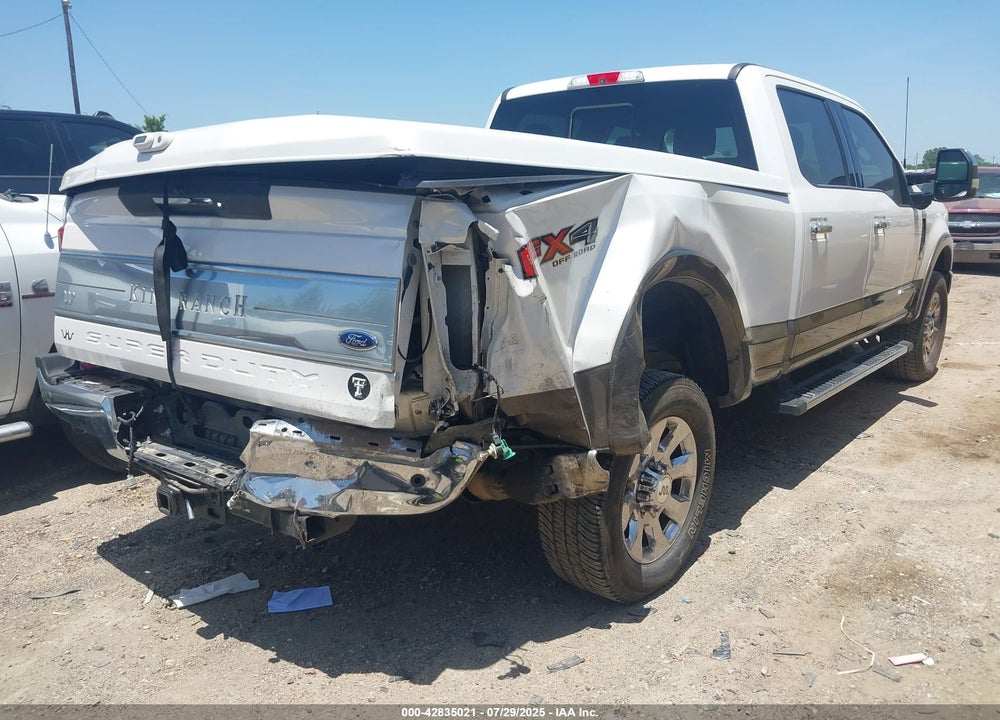 2017 FORD F-250 VIN: 1FT7W2BT4HEE93907