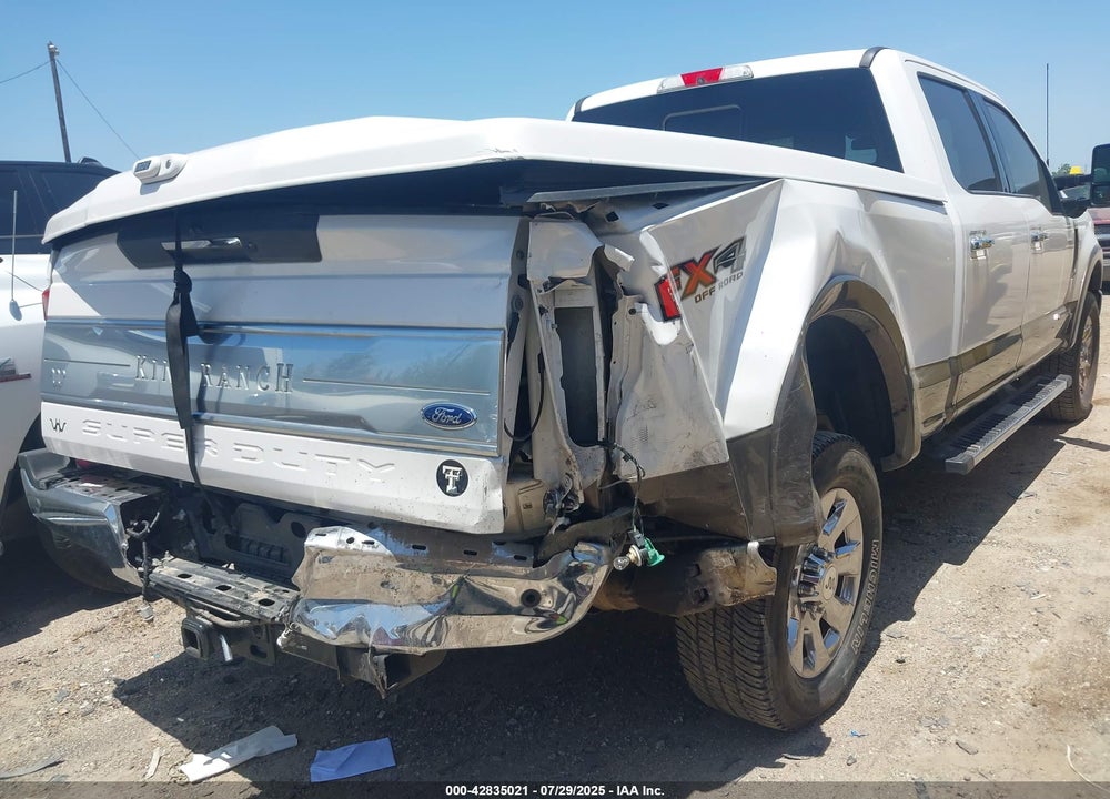 2017 FORD F-250 VIN: 1FT7W2BT4HEE93907