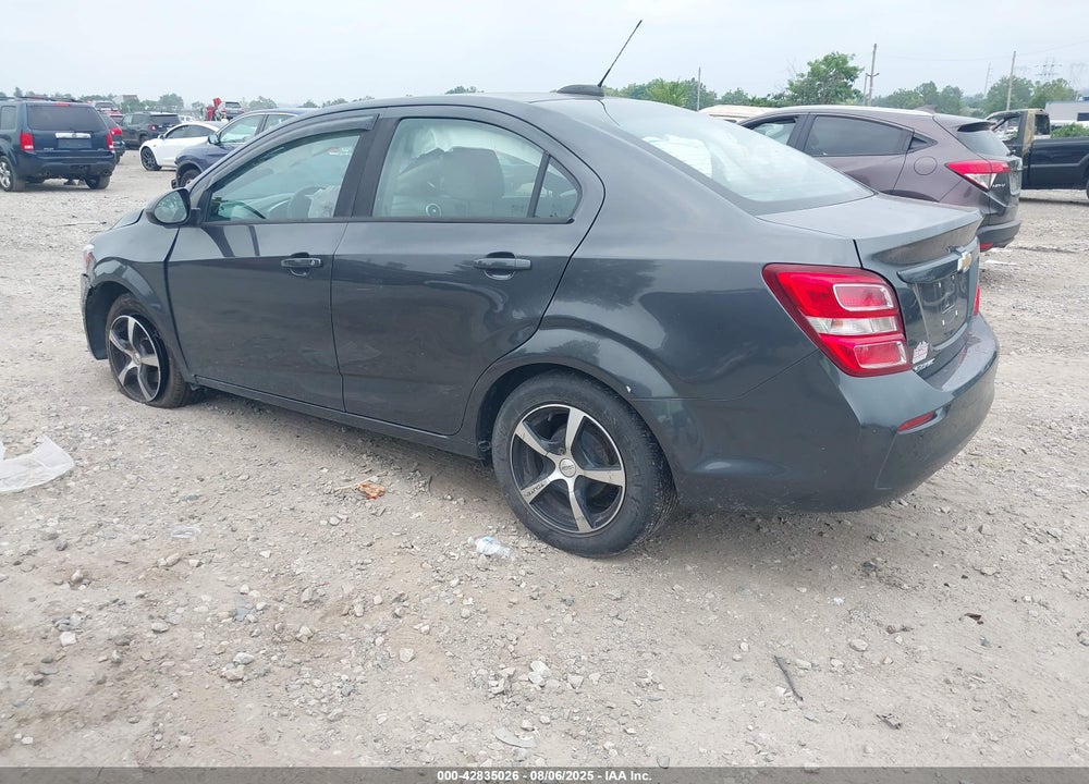 2017 CHEVROLET SONIC LS AUTO VIN: 1G1JB5SGXH4120181