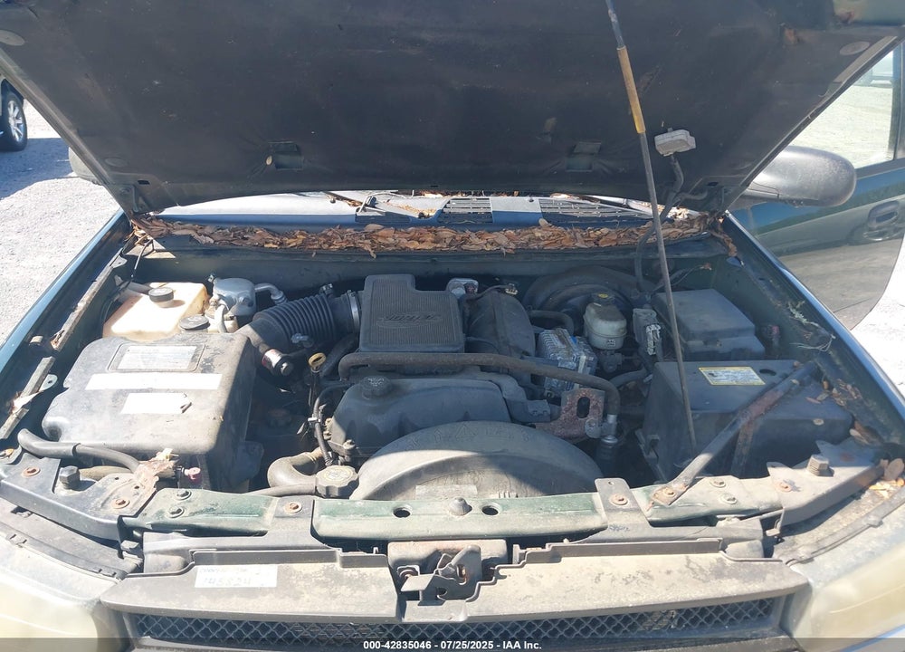 2002 CHEVROLET TRAILBLAZER VIN: 1GNDT13S922510812