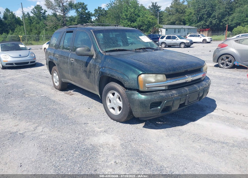 2002 CHEVROLET TRAILBLAZER VIN: 1GNDT13S922510812