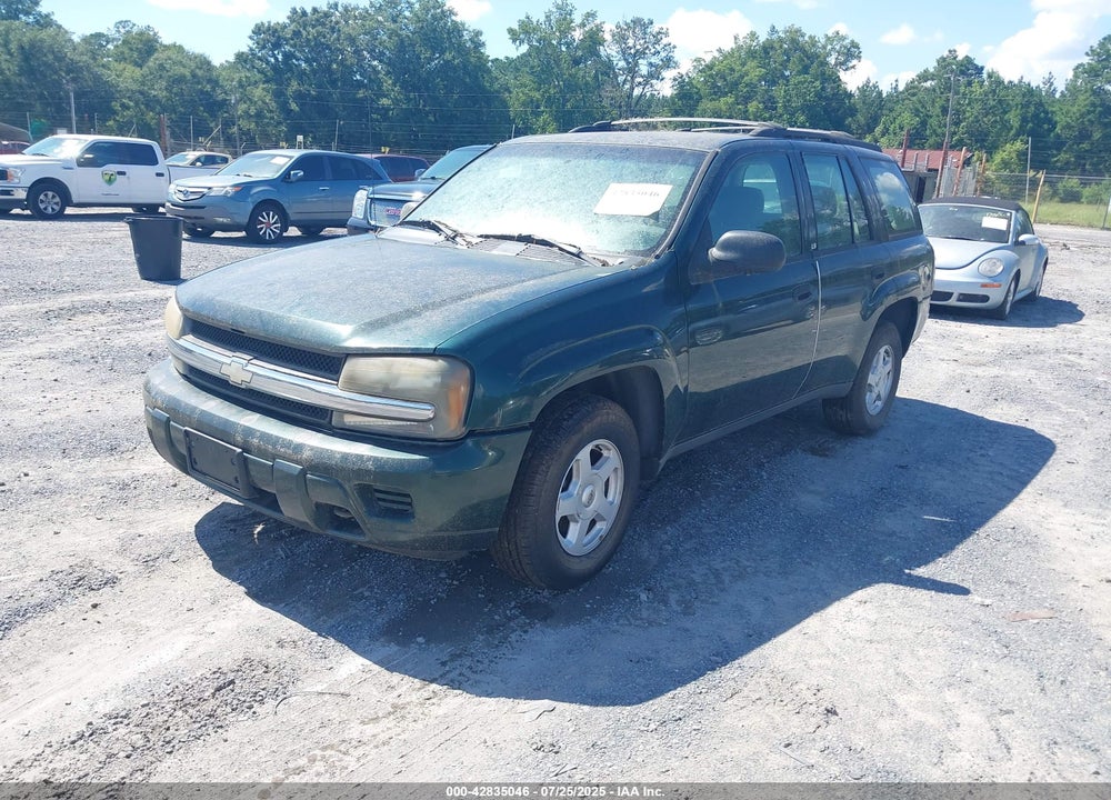 2002 CHEVROLET TRAILBLAZER VIN: 1GNDT13S922510812