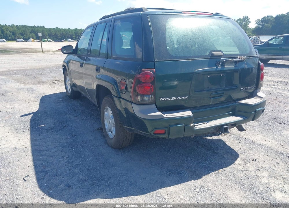 2002 CHEVROLET TRAILBLAZER VIN: 1GNDT13S922510812