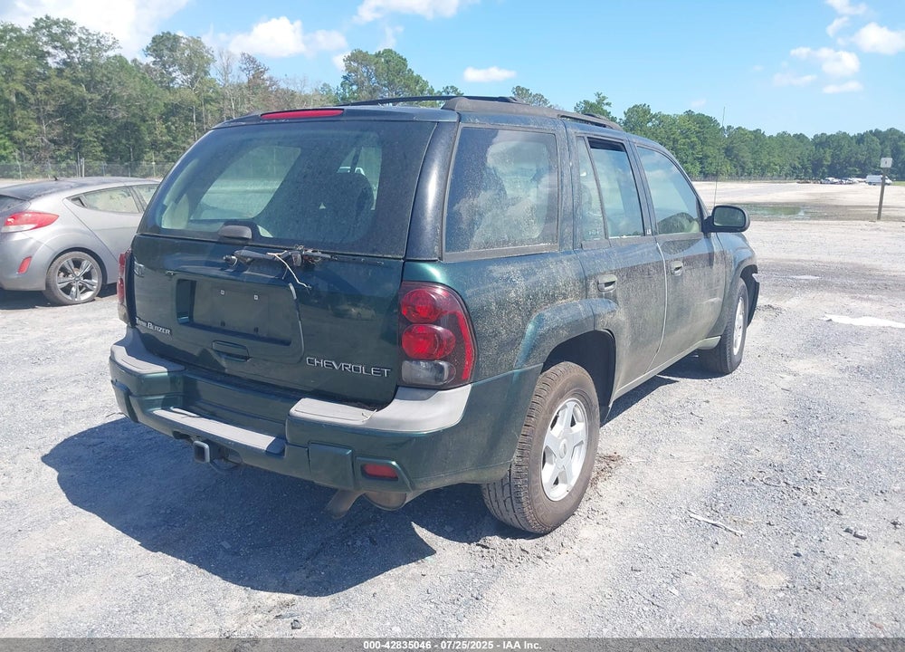 2002 CHEVROLET TRAILBLAZER VIN: 1GNDT13S922510812