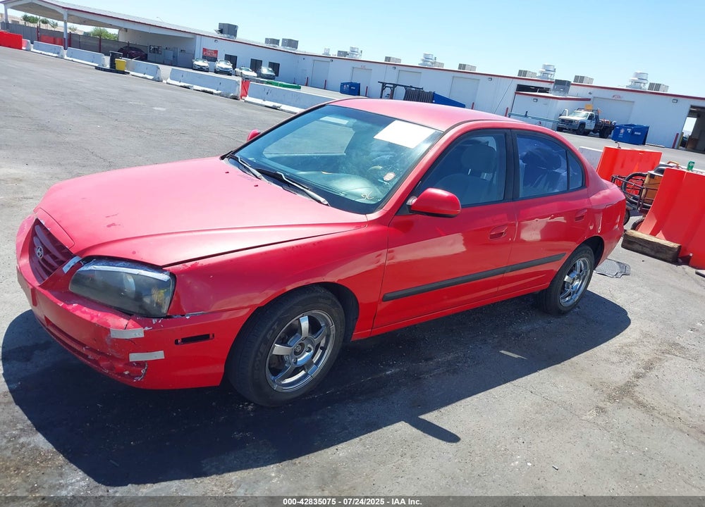 2004 HYUNDAI ELANTRA VIN: KMHDN46D74U804312