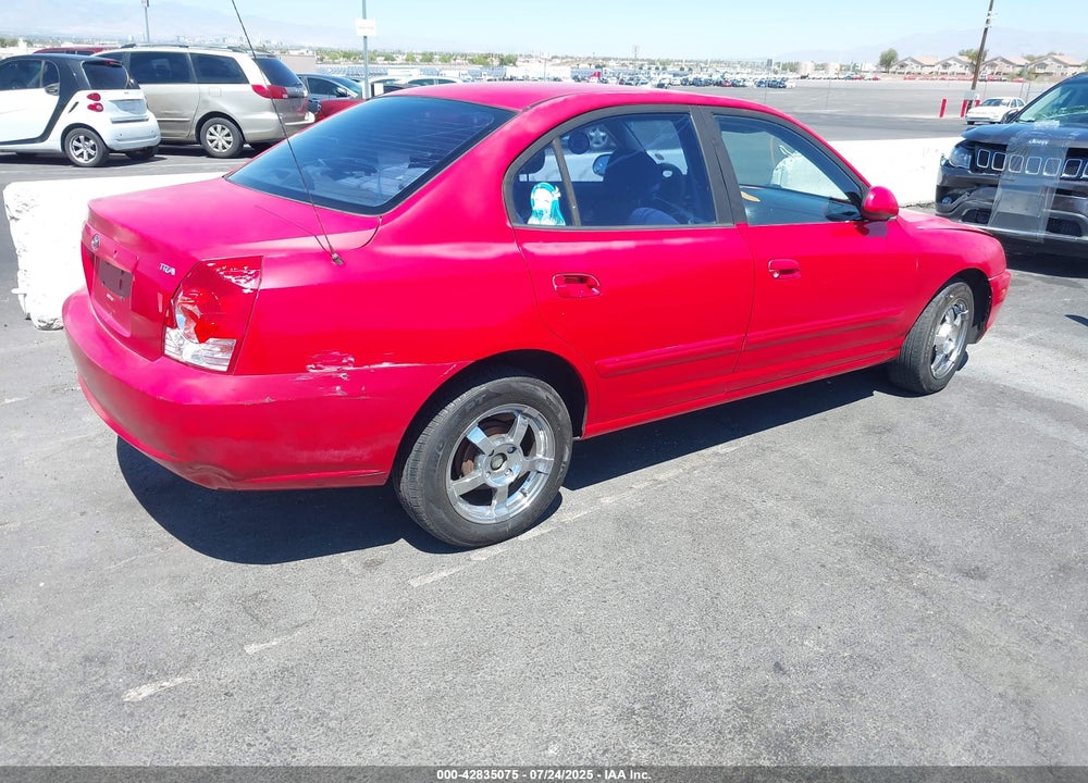 2004 HYUNDAI ELANTRA VIN: KMHDN46D74U804312