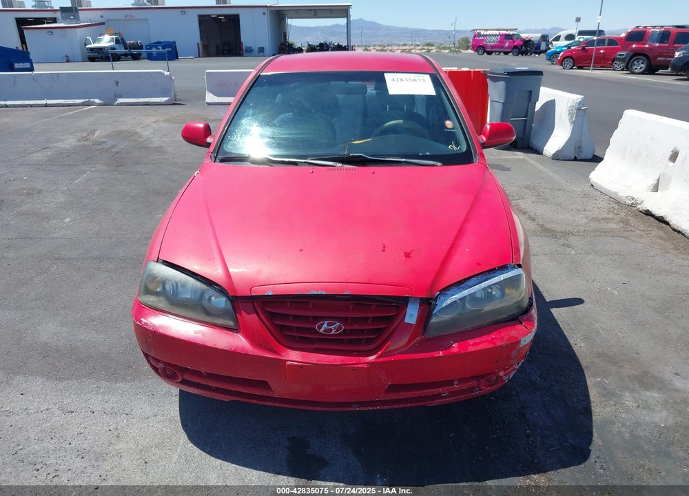 2004 HYUNDAI ELANTRA VIN: KMHDN46D74U804312