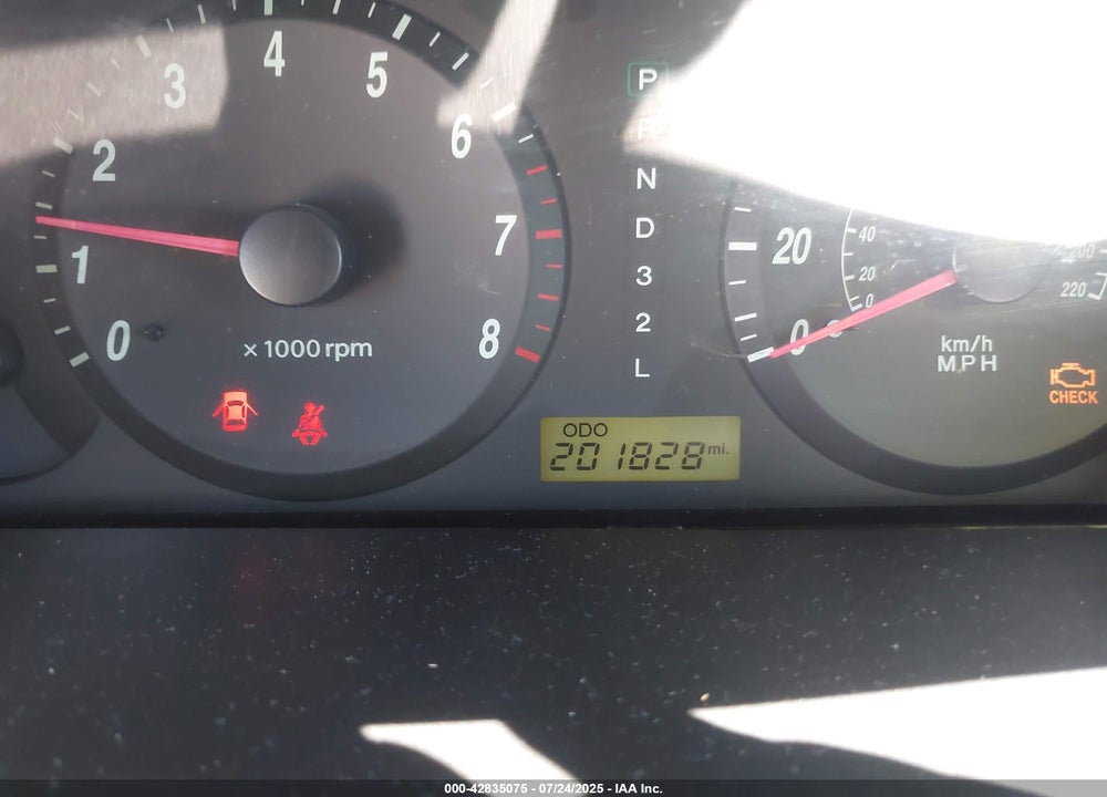 2004 HYUNDAI ELANTRA VIN: KMHDN46D74U804312