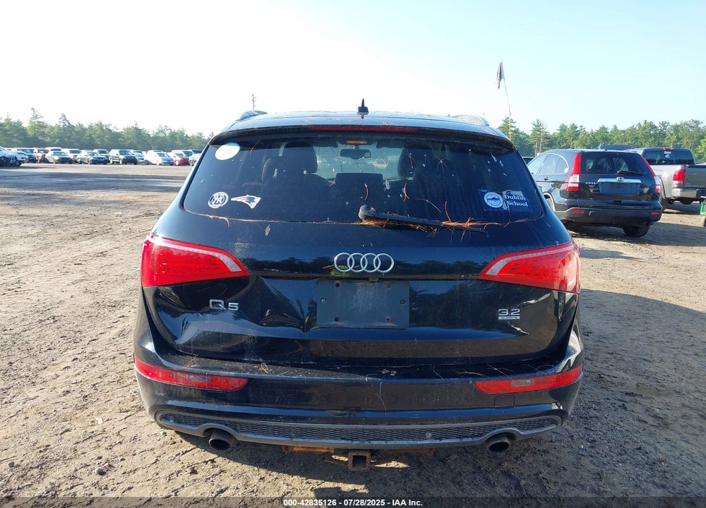 2012 AUDI Q5 VIN: WA1DKAFP1CA083940