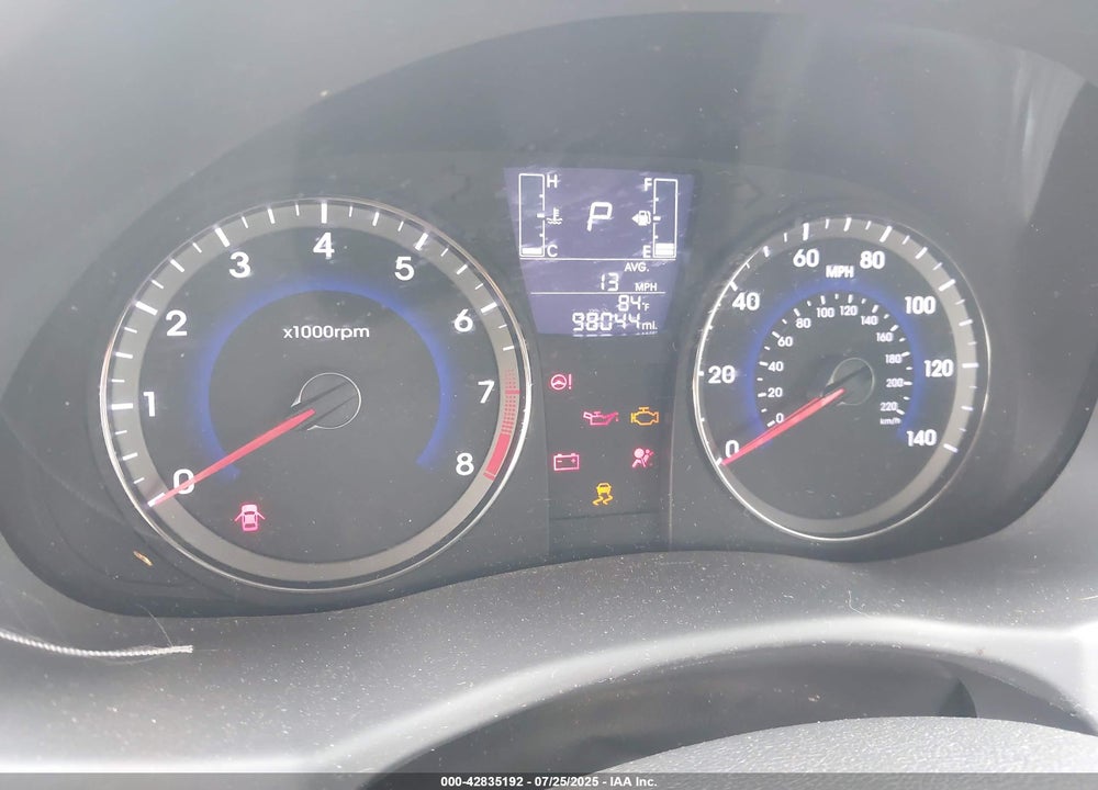 2017 HYUNDAI ACCENT VIN: KMHCT4AE7HU361683