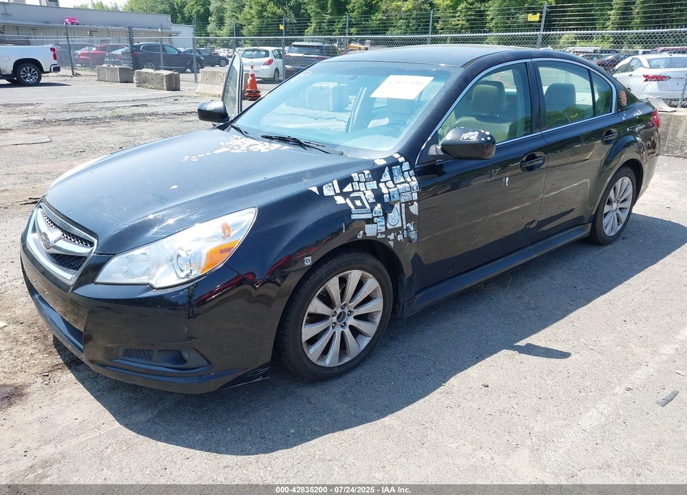 2011 SUBARU LEGACY VIN: 4S3BMBK60B3213736