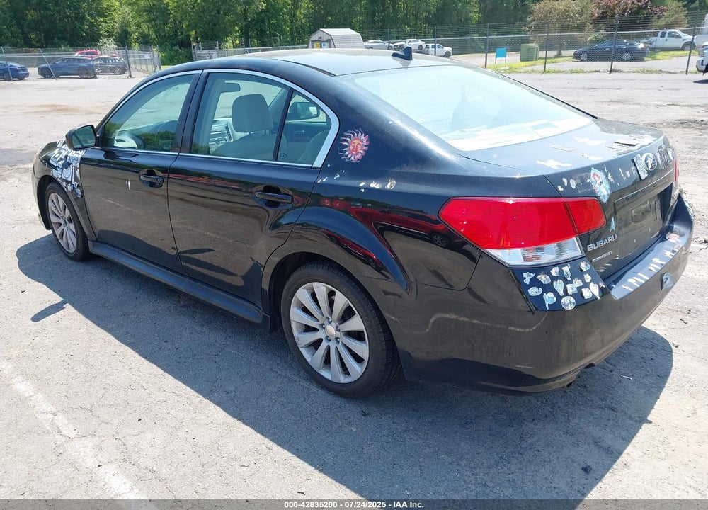 2011 SUBARU LEGACY VIN: 4S3BMBK60B3213736