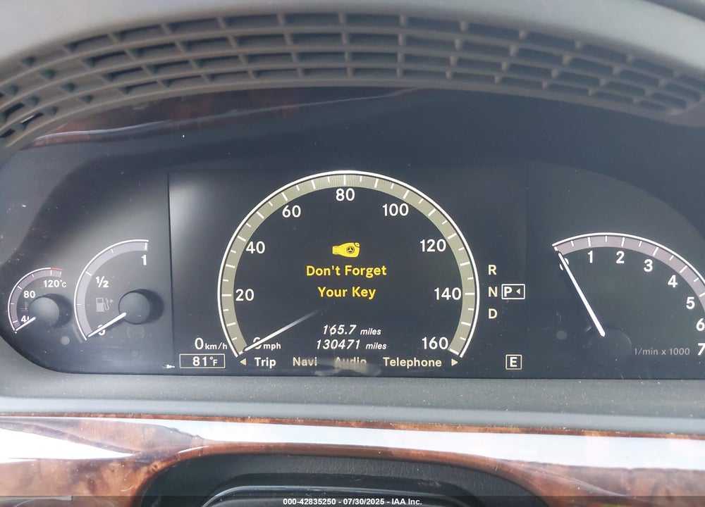 2012 MERCEDES-BENZ S CLASS VIN: WDDNG7DB9CA430121