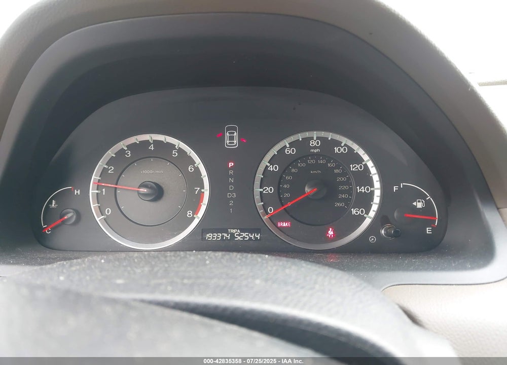 2009 HONDA ACCORD VIN: 1HGCP26859A162071